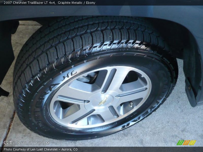 Graphite Metallic / Ebony 2007 Chevrolet TrailBlazer LT 4x4
