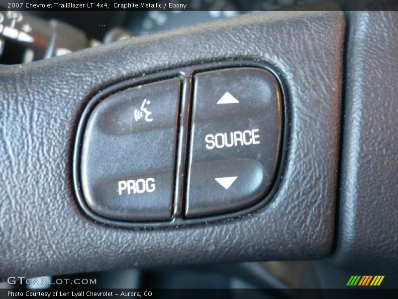 Graphite Metallic / Ebony 2007 Chevrolet TrailBlazer LT 4x4