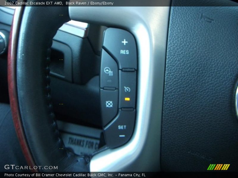 Black Raven / Ebony/Ebony 2007 Cadillac Escalade EXT AWD