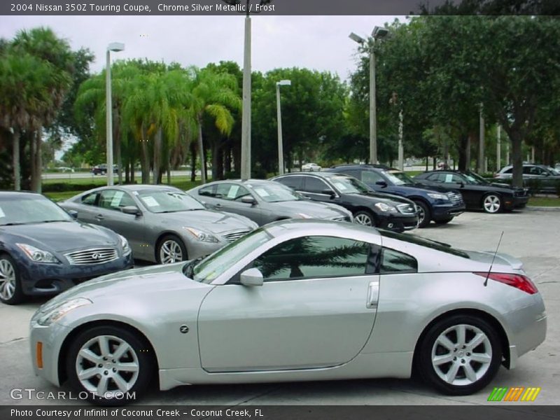 Chrome Silver Metallic / Frost 2004 Nissan 350Z Touring Coupe