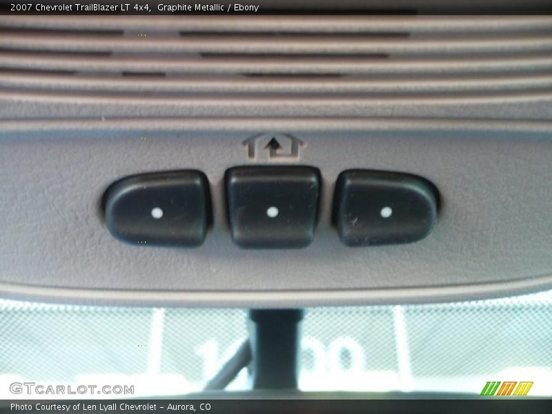 Graphite Metallic / Ebony 2007 Chevrolet TrailBlazer LT 4x4