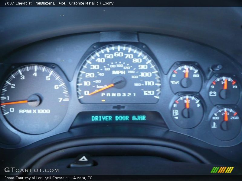 Graphite Metallic / Ebony 2007 Chevrolet TrailBlazer LT 4x4