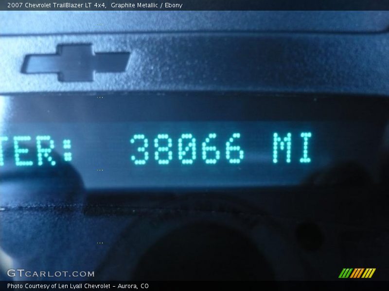 Graphite Metallic / Ebony 2007 Chevrolet TrailBlazer LT 4x4