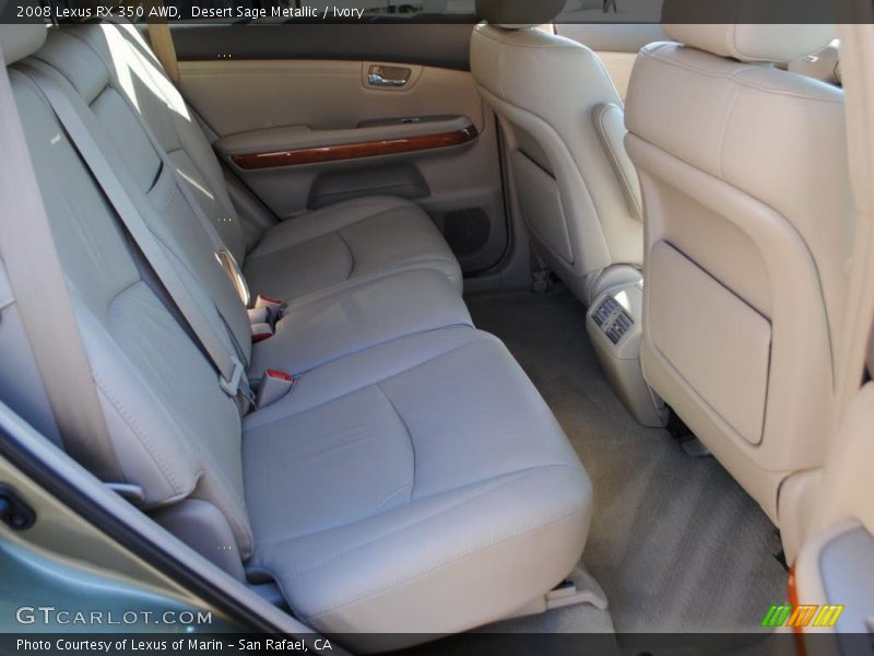 Desert Sage Metallic / Ivory 2008 Lexus RX 350 AWD
