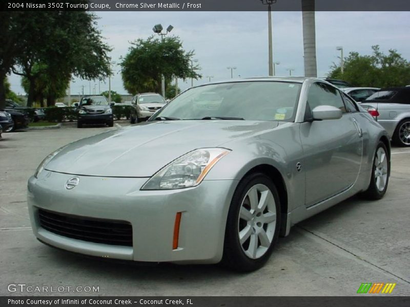 Chrome Silver Metallic / Frost 2004 Nissan 350Z Touring Coupe