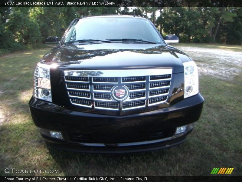 Black Raven / Ebony/Ebony 2007 Cadillac Escalade EXT AWD