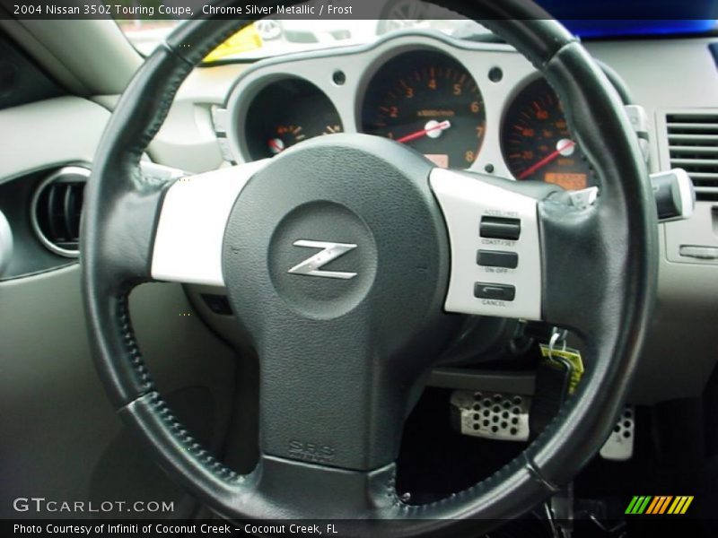 Chrome Silver Metallic / Frost 2004 Nissan 350Z Touring Coupe
