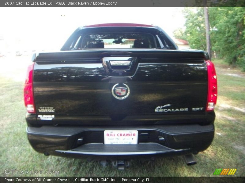 Black Raven / Ebony/Ebony 2007 Cadillac Escalade EXT AWD