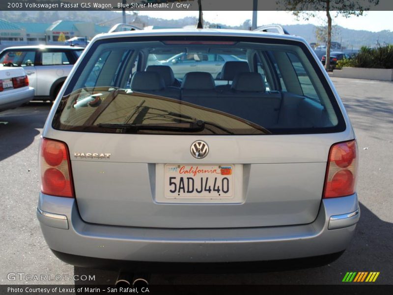 Blue Silver Metallic / Grey 2003 Volkswagen Passat GLS Wagon