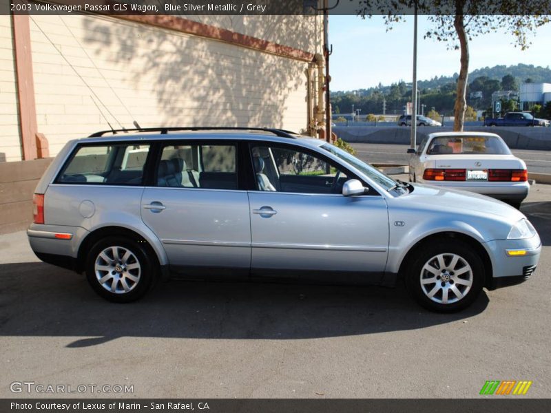 Blue Silver Metallic / Grey 2003 Volkswagen Passat GLS Wagon
