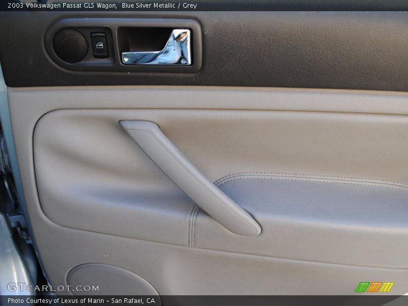 Blue Silver Metallic / Grey 2003 Volkswagen Passat GLS Wagon