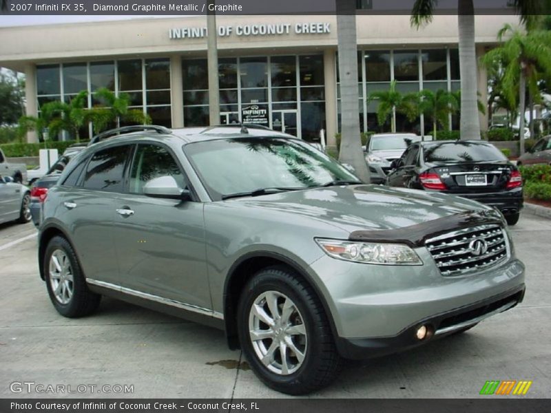 Diamond Graphite Metallic / Graphite 2007 Infiniti FX 35