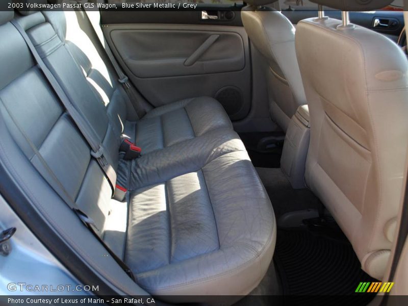 Blue Silver Metallic / Grey 2003 Volkswagen Passat GLS Wagon