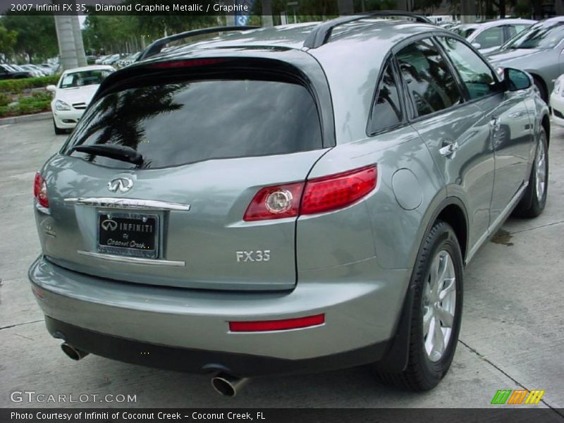 Diamond Graphite Metallic / Graphite 2007 Infiniti FX 35