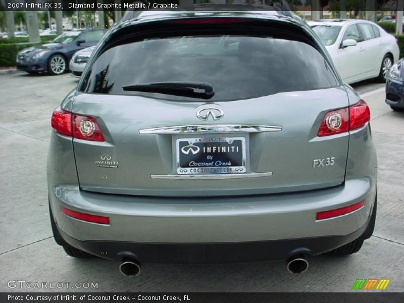 Diamond Graphite Metallic / Graphite 2007 Infiniti FX 35