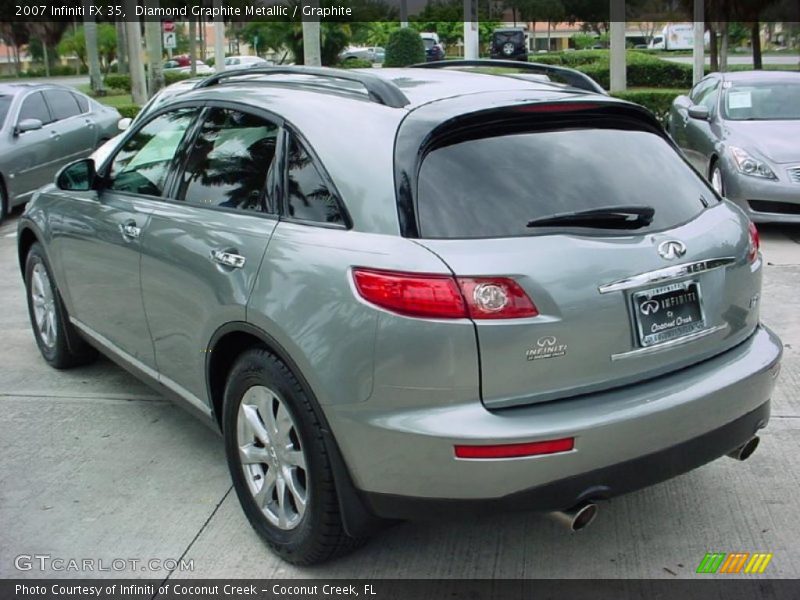 Diamond Graphite Metallic / Graphite 2007 Infiniti FX 35