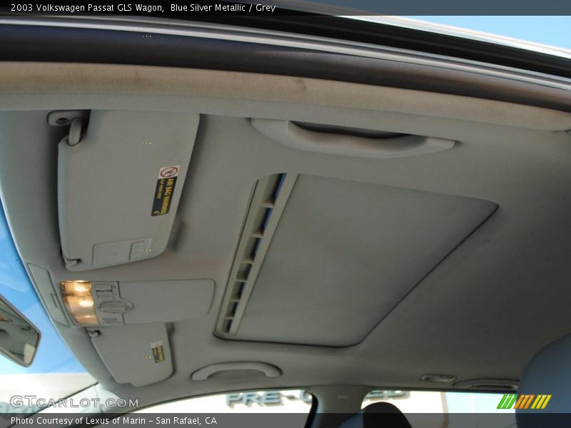 Blue Silver Metallic / Grey 2003 Volkswagen Passat GLS Wagon