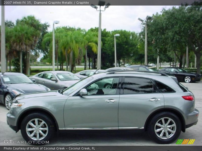 Diamond Graphite Metallic / Graphite 2007 Infiniti FX 35