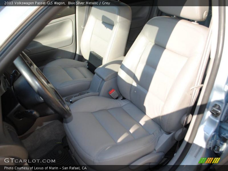 Blue Silver Metallic / Grey 2003 Volkswagen Passat GLS Wagon