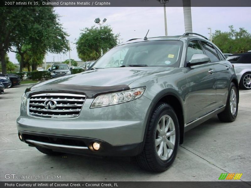 Diamond Graphite Metallic / Graphite 2007 Infiniti FX 35