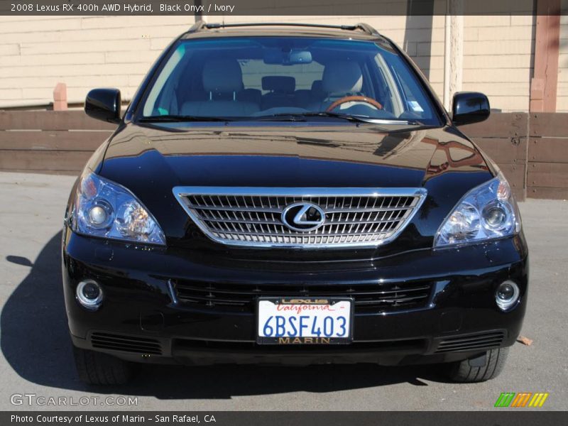 Black Onyx / Ivory 2008 Lexus RX 400h AWD Hybrid