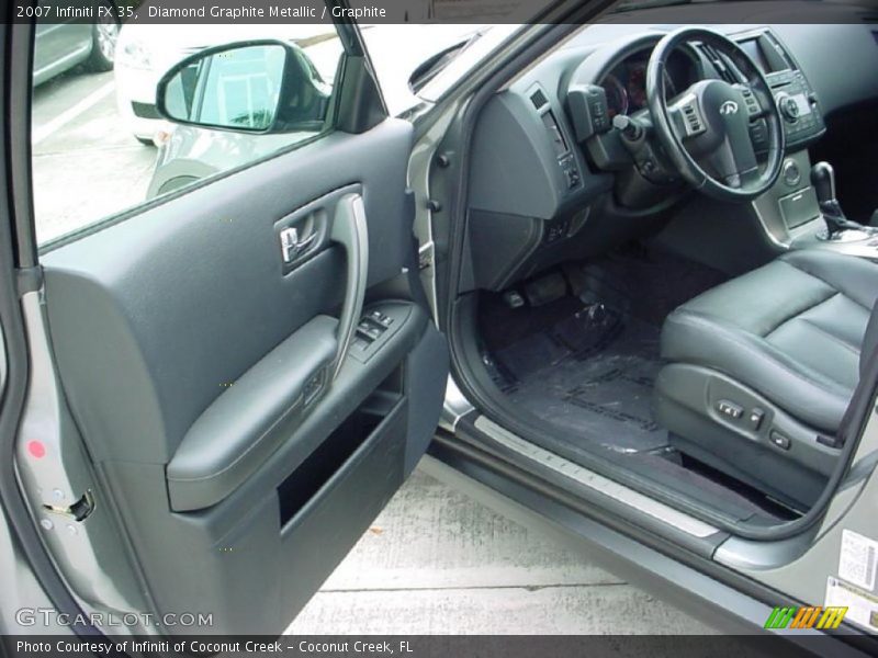 Diamond Graphite Metallic / Graphite 2007 Infiniti FX 35