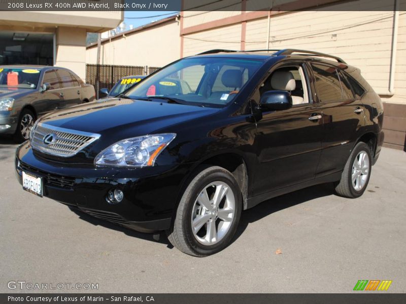 Black Onyx / Ivory 2008 Lexus RX 400h AWD Hybrid