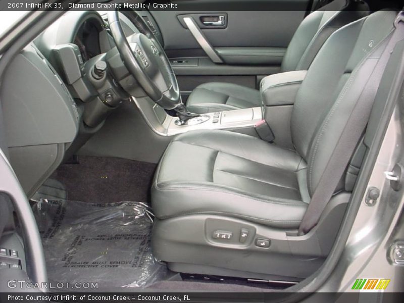 Diamond Graphite Metallic / Graphite 2007 Infiniti FX 35