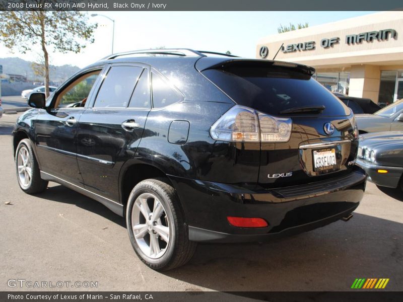 Black Onyx / Ivory 2008 Lexus RX 400h AWD Hybrid