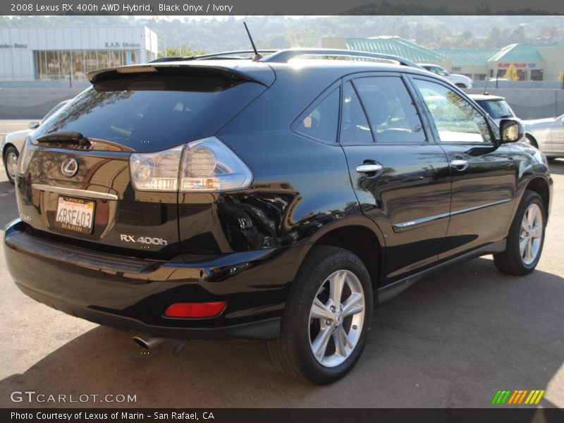 Black Onyx / Ivory 2008 Lexus RX 400h AWD Hybrid