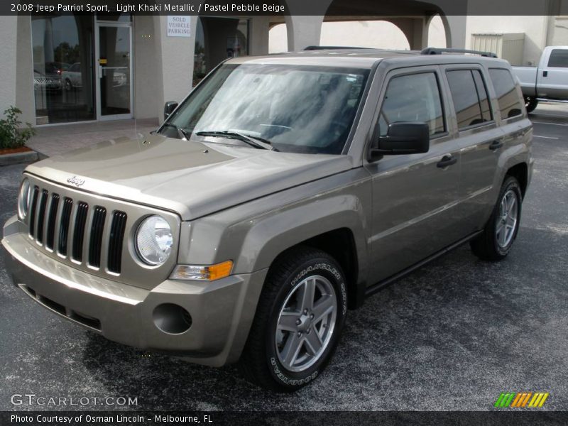 Light Khaki Metallic / Pastel Pebble Beige 2008 Jeep Patriot Sport