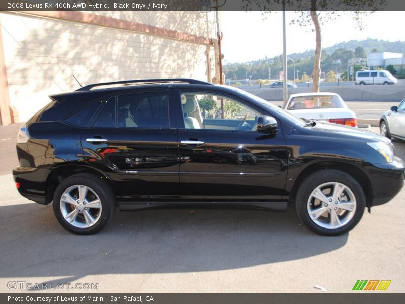 Black Onyx / Ivory 2008 Lexus RX 400h AWD Hybrid