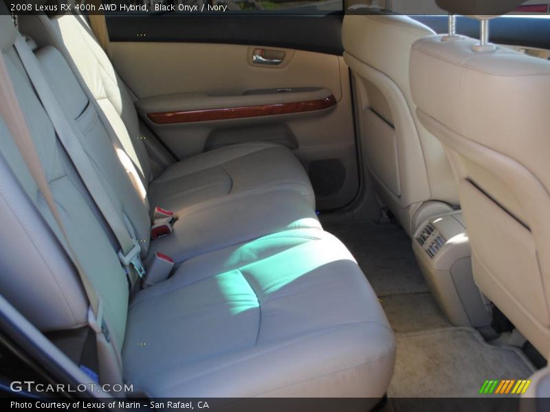 Black Onyx / Ivory 2008 Lexus RX 400h AWD Hybrid