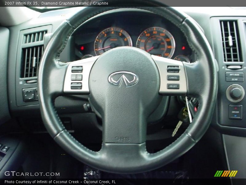 Diamond Graphite Metallic / Graphite 2007 Infiniti FX 35