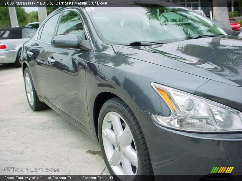 Dark Slate Metallic / Charcoal 2009 Nissan Maxima 3.5 S