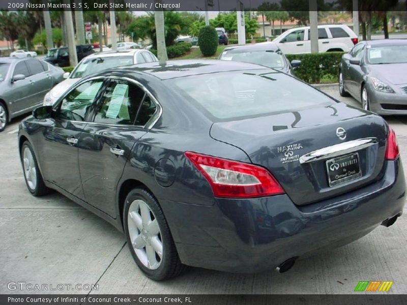 Dark Slate Metallic / Charcoal 2009 Nissan Maxima 3.5 S