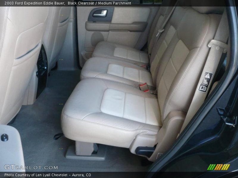 Black Clearcoat / Medium Parchment 2003 Ford Expedition Eddie Bauer