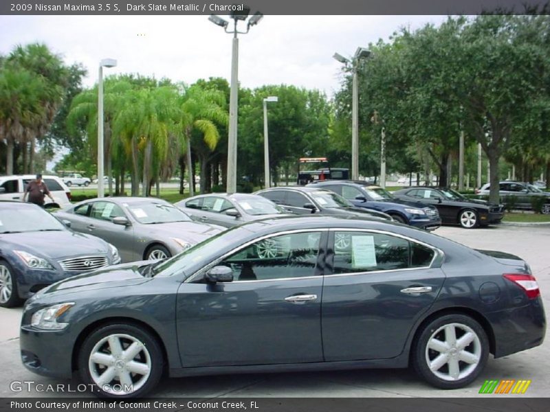 Dark Slate Metallic / Charcoal 2009 Nissan Maxima 3.5 S