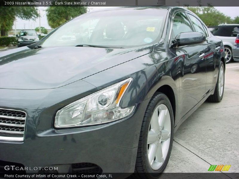Dark Slate Metallic / Charcoal 2009 Nissan Maxima 3.5 S