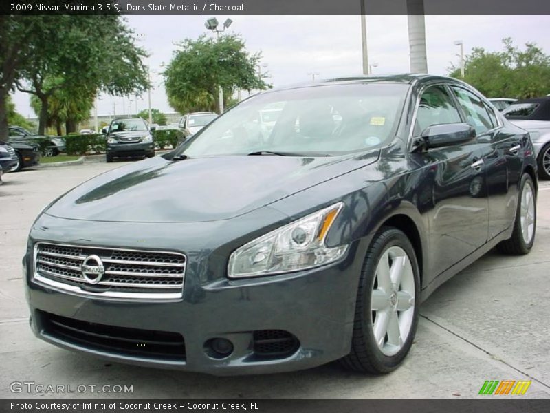 Dark Slate Metallic / Charcoal 2009 Nissan Maxima 3.5 S
