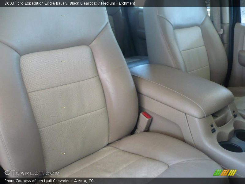 Black Clearcoat / Medium Parchment 2003 Ford Expedition Eddie Bauer