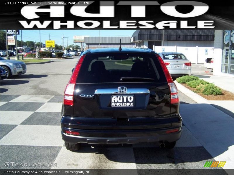 Crystal Black Pearl / Black 2010 Honda CR-V EX