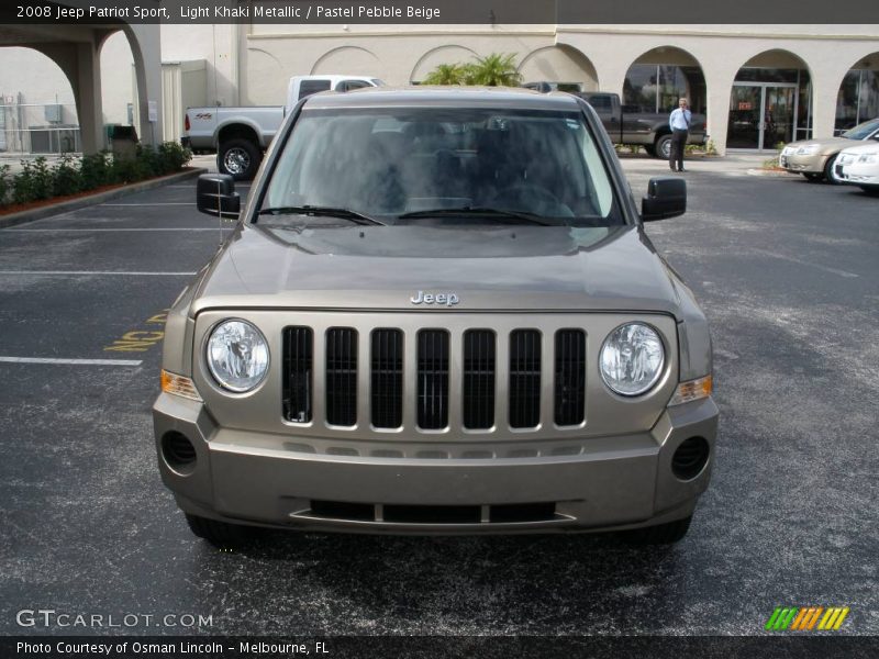 Light Khaki Metallic / Pastel Pebble Beige 2008 Jeep Patriot Sport