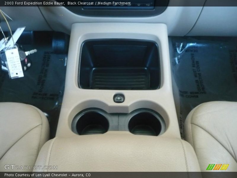 Black Clearcoat / Medium Parchment 2003 Ford Expedition Eddie Bauer