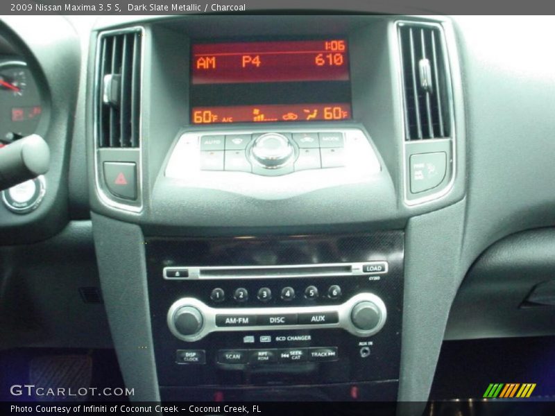 Dark Slate Metallic / Charcoal 2009 Nissan Maxima 3.5 S