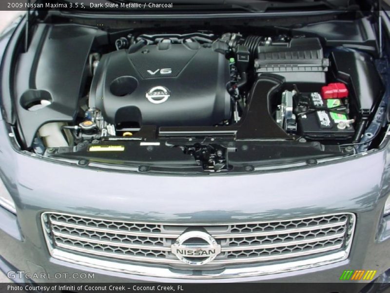 Dark Slate Metallic / Charcoal 2009 Nissan Maxima 3.5 S
