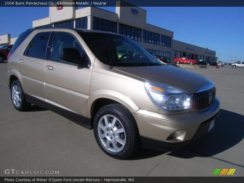 Cashmere Metallic / Neutral 2006 Buick Rendezvous CX