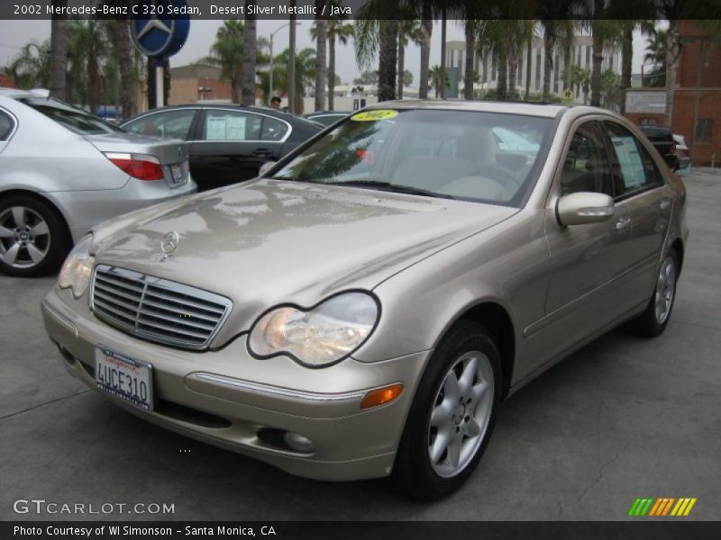 Front 3/4 View of 2002 C 320 Sedan