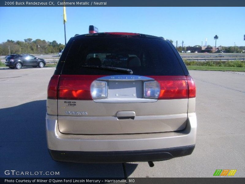 Cashmere Metallic / Neutral 2006 Buick Rendezvous CX