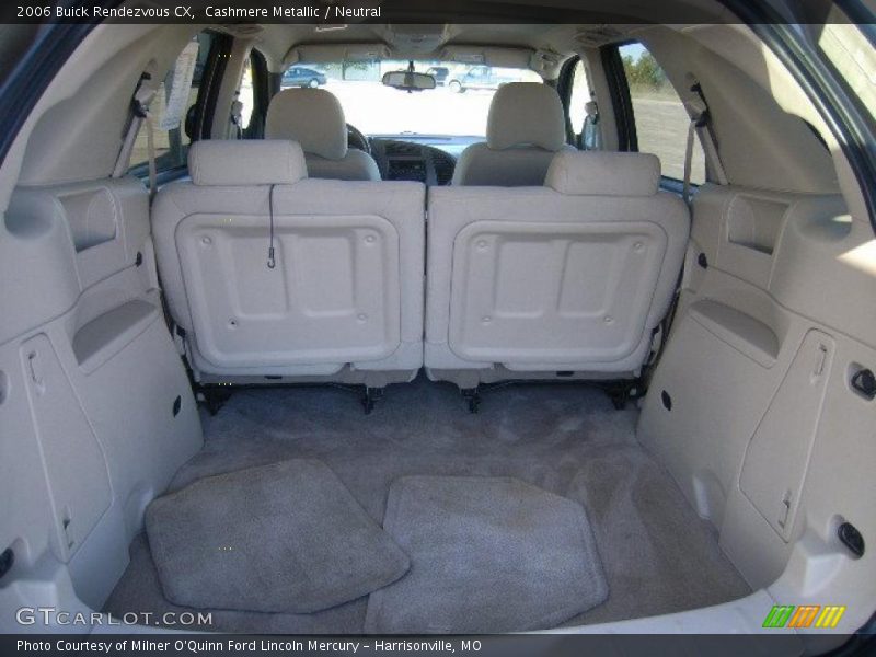 Cashmere Metallic / Neutral 2006 Buick Rendezvous CX